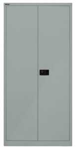 Flügeltürenschrank Stahl silber BISLEY E782AAG355 5 Ordnerhöhen
