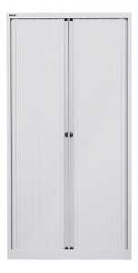 Rollladenschrank, 4 Fachböden, 5 Ordnerhöhen, lichtgrau 5020073757828