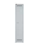 Garderobenschrank Light Stahl, Lichtgrau H1850xB400xT500...