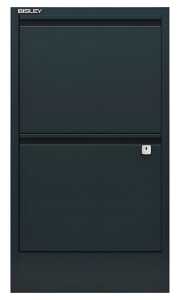 Hängeregistraturschrank, Home Filer 2 HR-Schubladen, anthrazitgrau