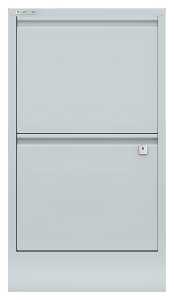 Hängeregistraturschrank, Home Filer 2 HR-Schubladen, lichtgrau