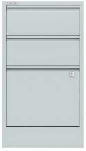 Hängeregistraturschrank, kardinalrot 1 HR-Schubladen, 2 Schubladen