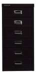 Schubladenschrank MultiDrawer schwarz H590xB279xT380mm 6...