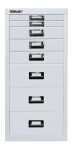 Schubladenschrank MultiDrawer lichtgrau H590xB279xT380mm...