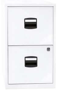 Hängeregistraturschrank 2 Schübe weiß BISLEY PFA2696