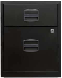 Beistellschrank PFA auf Rollen Einstiegsmodell, schwarz 5020073736137