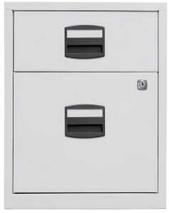 Beistellschrank PFA auf Rollen Einstiegsmodell, grau 5020073736144