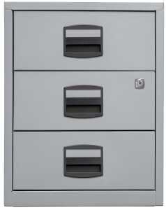 Beistellschrank PFA auf Rollen Einstiegsmodell, silber 5020073788471