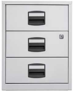 Beistellschrank PFA auf Rollen Einstiegsmodell, grau 5020073736168