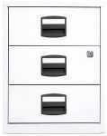 mobiler Beistellschrank PFA, 3 Univ