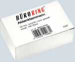 Büroring Aktenklammern 50mm/100 verzinkt gewellt rund