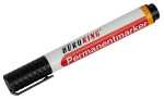 Büroring Permanentmarker, schwarz, Keilspitze 1-4mm