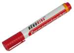 Büroring Permanentmarker, rot, Keilspitze 1-4mm