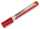 Büroring Permanentmarker, rot, Keilspitze 1-4mm