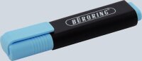 Büroring Textmarker, blau, mit Keilspitze 2-5mm