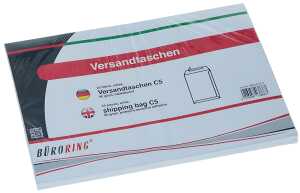 Versandtasche, C5, Haftklebung, weiss, 90g