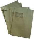 Faltentasche, C4, mit Fenster, Haftklebung, Natron, 120g,...