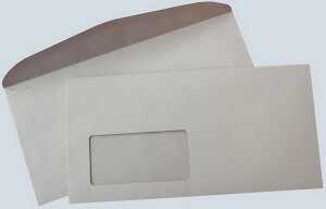 Büroring Kuvertierumschlag C6/5 114 x 229mm, Nassklebend, Recycling,