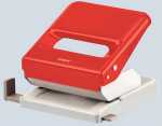 Büroring Bürolocher, rot, Stanzleistung: 25 Blatt,