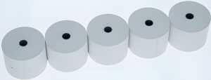 Büroring Thermorolle für Kassen, 12er Kern, 57 mm x 80 m (Ø 78 mm)
