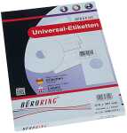 Büroring Etiketten, A4, 210 x 297mm, 100 Etiketten