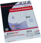Büroring Etiketten, A4, 105 x 37mm, 1600 Etiketten