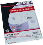 Büroring Etiketten, A4, 38,1 x 21,1mm, 6500 Etiketten