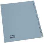 Büroring Register, 1-31, A4, PP-Folie, grau, 125 my