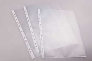 Büroring Prospekthülle A4 PP-Folie 110my genarbt