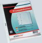 Büroring Prospekthülle A4 mit Kl. rechts...