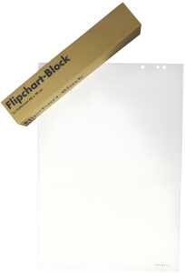 Büroring Flipchartblock 68x99cm blanko/blanko