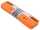 Heftstreifen kurz Kunstst. orange mit Kunststoffdeckleiste