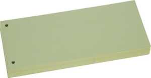 Trennstreifen grün, Sondermaß 105x228cm, 190g/qm Karton, gelocht
