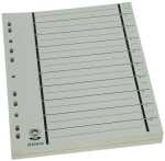 Büroring Trennblätter A4 chamois vollfarbig,...