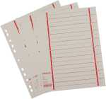 Büroring Trennblätter A4 rot chamois, farbiger...