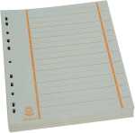 Büroring Trennblätter A4 orange chamois,...