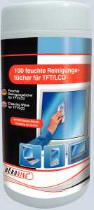 Büroring feuchte Bildschirm- reinigungstücher für TFT/LCD/LED,