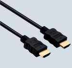 HDMI Kabel, 1,0m, schwarz 4016058013387
