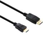 DisplayPort auf HDMI Kabel 1,5m, schwarz