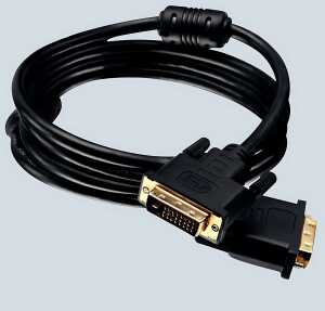 DVI Dual Link Kabel, 1,5m, schwarz