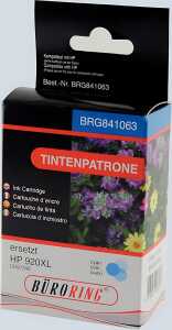 Tintenpatrone 920XL cyan für HP für Officejet 6000, 6000 Wireless