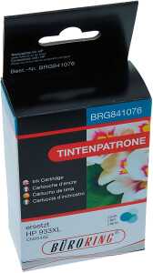 Tintenpatrone 933XL cyan für HP Officejet 6100 eDrucker,