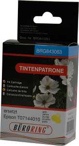 Tintenpatrone yellow für Epson Stylus D78,92,120,120 Network