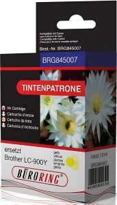 Tintenpatrone gelb für Brother DCP-110C, DCP-115C,DCP-120C,