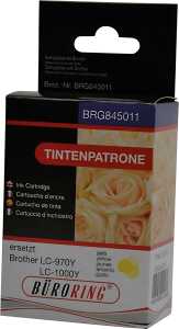 Tintenpatrone gelb für Brother DCP-135C, -150C, MFC-235C, -260C,