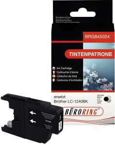 Tintenpatrone schwarz für Brother DCP J525W, J725DW, J925DW, MFC J430W