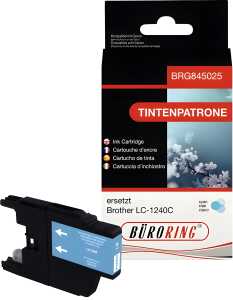 Tintenpatrone cyan für Brother DCP J525W, J725DW, J925DW, MFC J430W