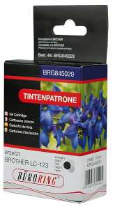 Tintenpatrone schwarz für Brother, DCP-J132W, DCP-J152W, DCP-J172W,