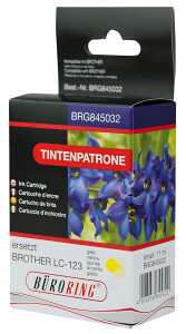 Tintenpatrone gelb für Brother, DCP-J132W, DCP-J152W, DCP-J172W,