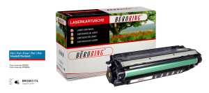 Toner Cartridge schwarz für HP Color LaserJet Professional CP5225,